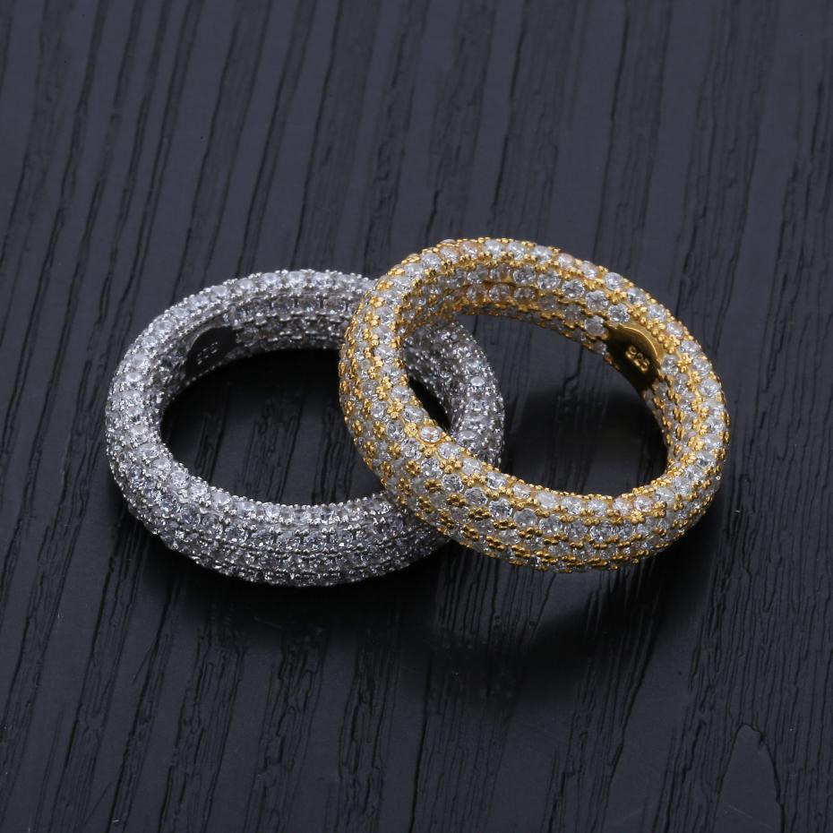 Iced Sterling Silver Ring