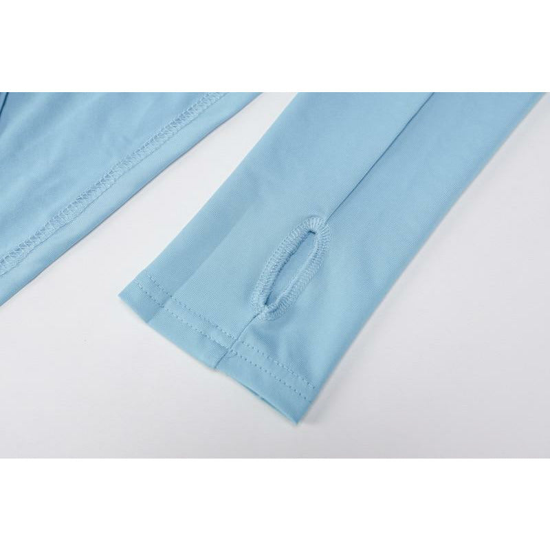 Drawstring crop top and leggings