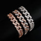 Iced 14k Clasp & Bracelet