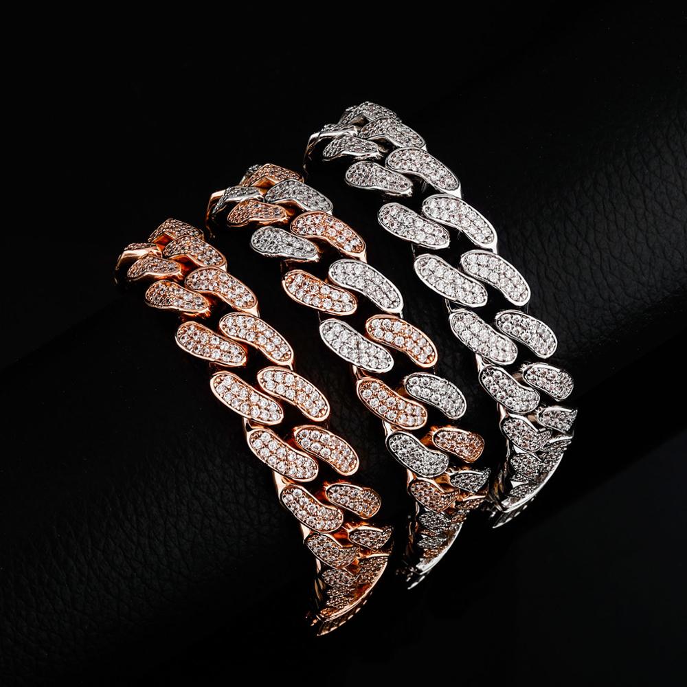 Iced 14k Clasp & Bracelet