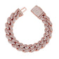Iced 14k Clasp & Bracelet