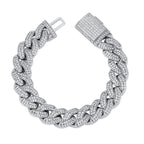 Iced 14k Clasp & Bracelet