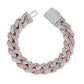 Iced 14k Clasp & Bracelet
