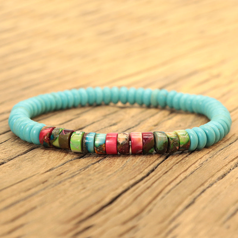 Natural Art Stone Bracelet
