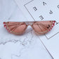 Diamond Cat Eye Sunglasses