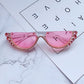 Diamond Cat Eye Sunglasses