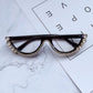 Diamond Cat Eye Sunglasses