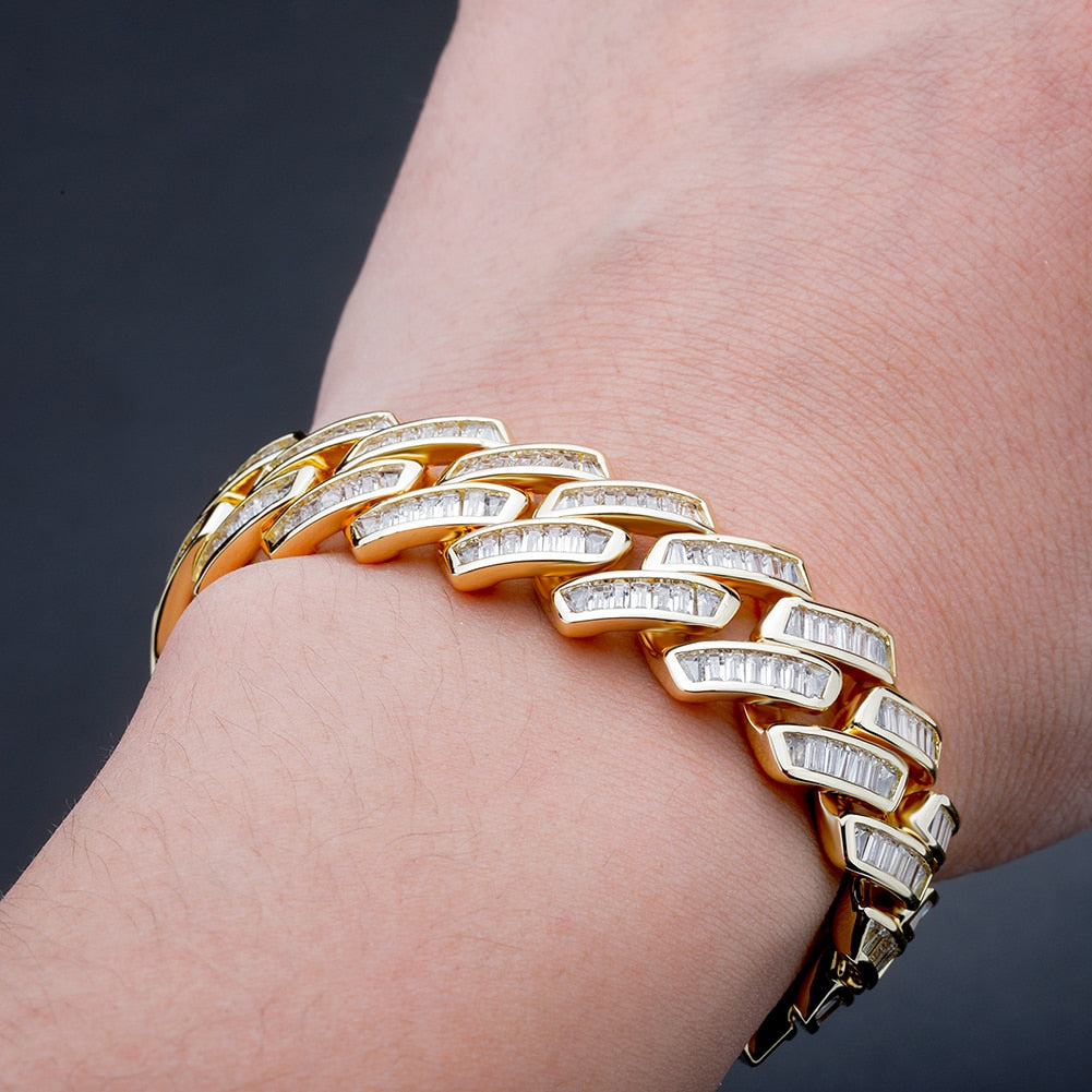 Iced Out Cuban Link Bracelet