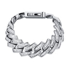 Iced Out Cuban Link Bracelet
