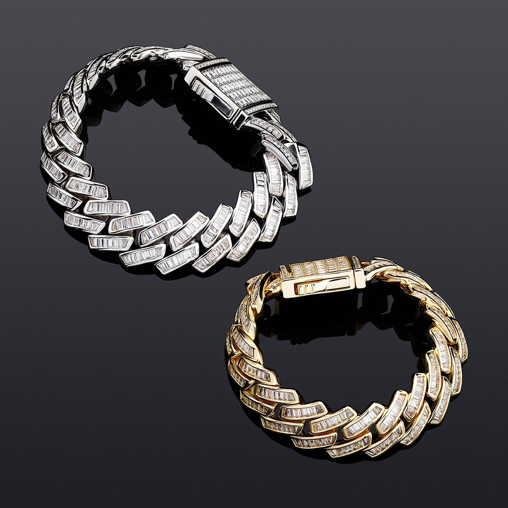 Iced Out Cuban Link Bracelet