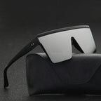 Vintage Square Flat Top Sunglasses