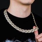 Baguette Curb Chain Necklace