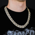 Baguette Curb Chain Necklace