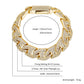 Baguette Iced Out Bracelet
