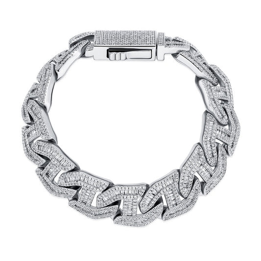 Baguette Iced Out Bracelet