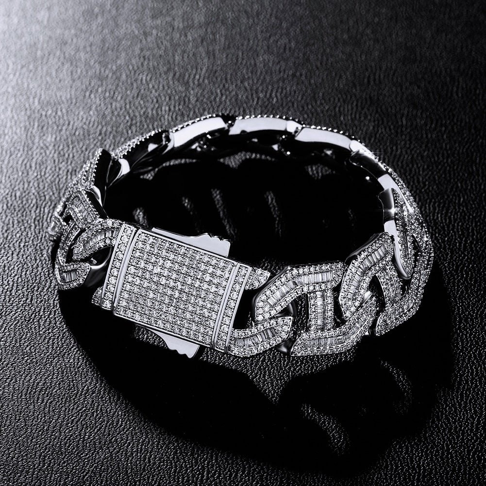 Baguette Iced Out Bracelet