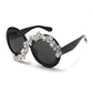 Round Half Diamond Sunglasses