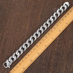 Silver Cuban Link Bracelet