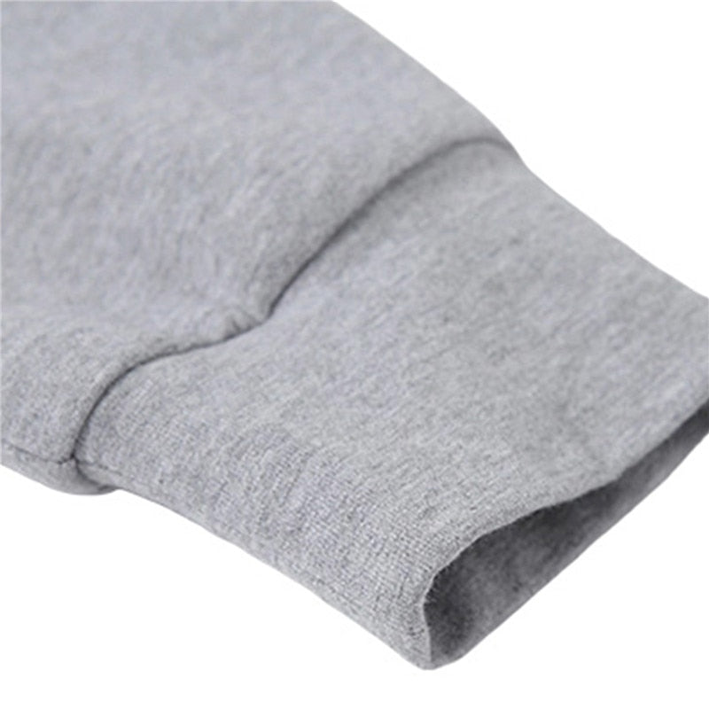 Crop Top Hoodie and Sweatpants