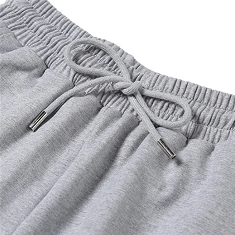Crop Top Hoodie and Sweatpants