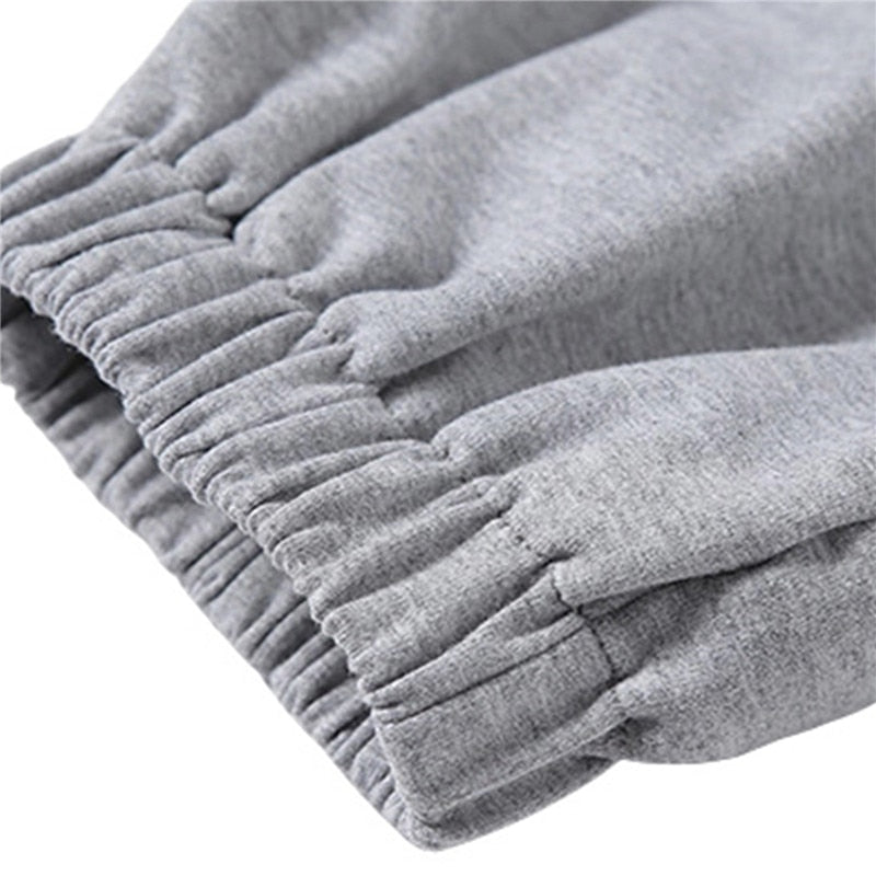 Crop Top Hoodie and Sweatpants