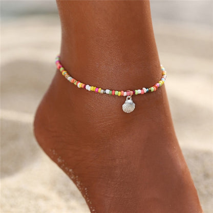 Colorful Eye Beads Anklets