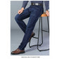 Spring New Classic Blue Black Slim-fit Jeans