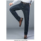 Spring New Classic Blue Black Slim-fit Jeans