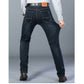 Spring New Classic Blue Black Slim-fit Jeans