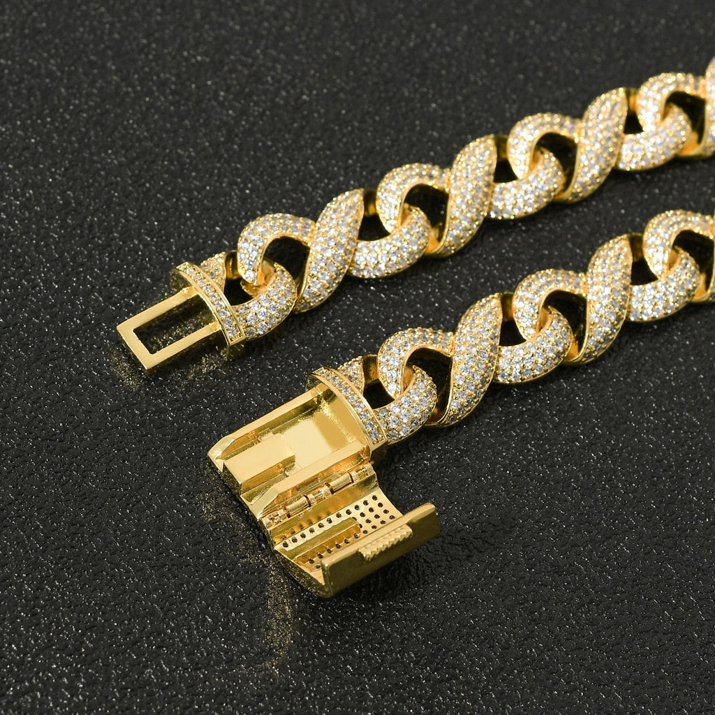 Heavy Thick Cuban Iced Out Chains