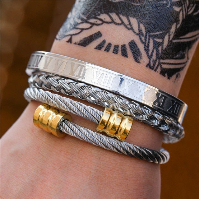 Royal Roman Bracelet Set