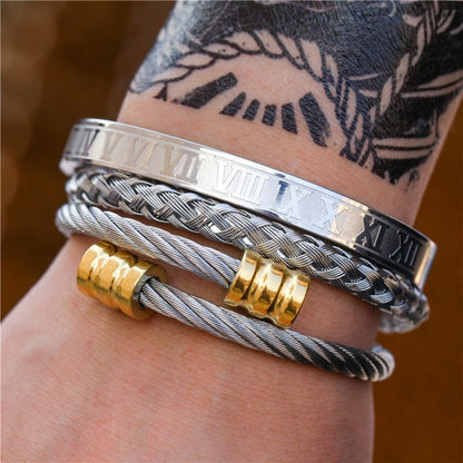 Royal Roman Bracelet Set