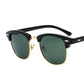 Semi Rimless Sunglasses
