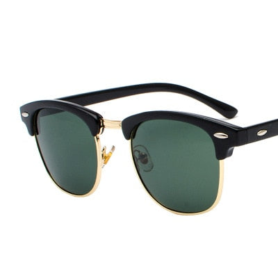 Semi Rimless Sunglasses