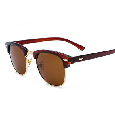 Semi Rimless Sunglasses