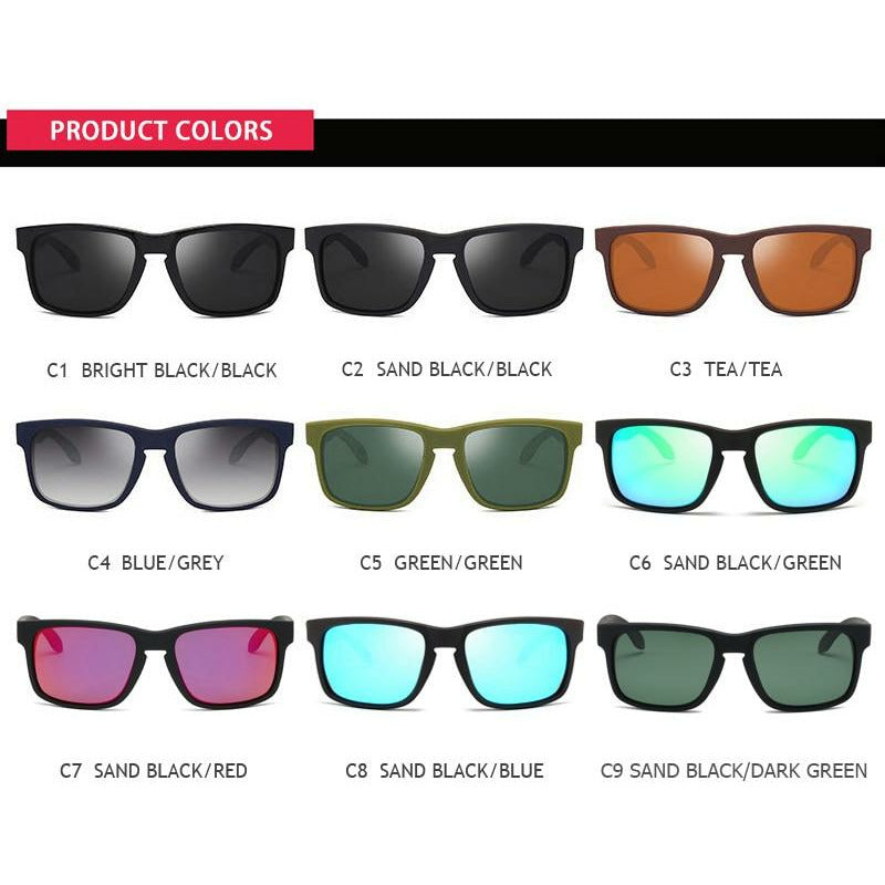 Square Polarized Sunglasses