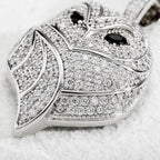 Iced Owl Pendant