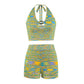 Candy Color Tank Top & Shorts Set