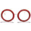 Rhinestone Round Sunglasses