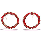 Rhinestone Round Sunglasses