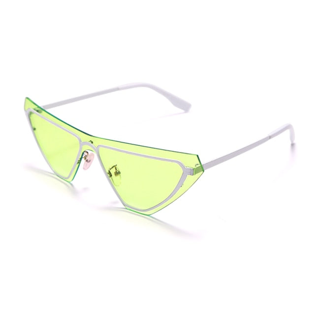 Triangle Rimless Sunglasses