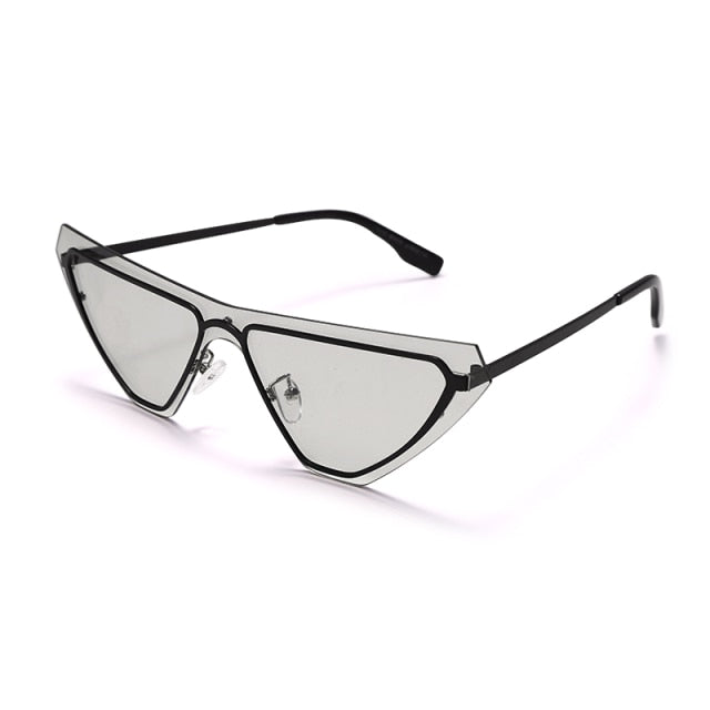 Triangle Rimless Sunglasses