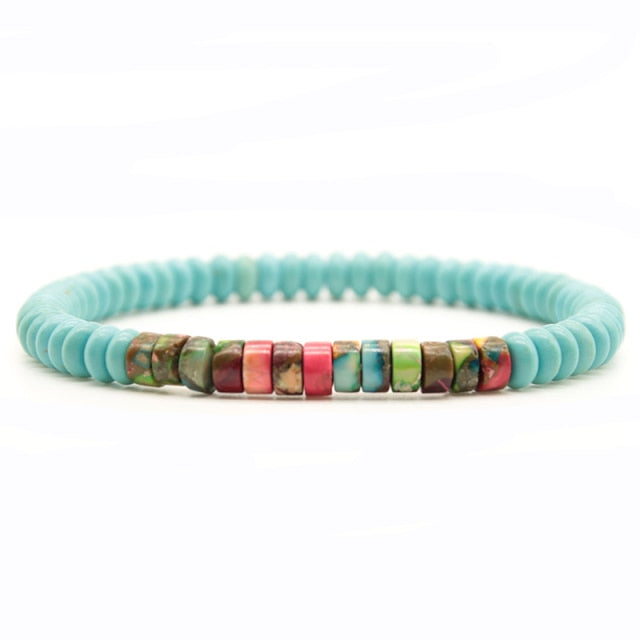 Natural Art Stone Bracelet