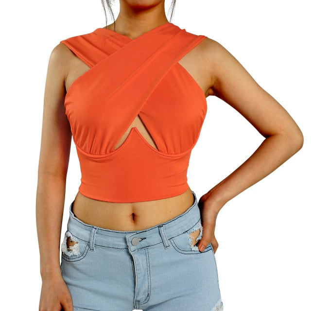 Criss Cross Tank Top