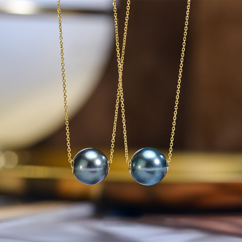Gold Pearl Pendant
