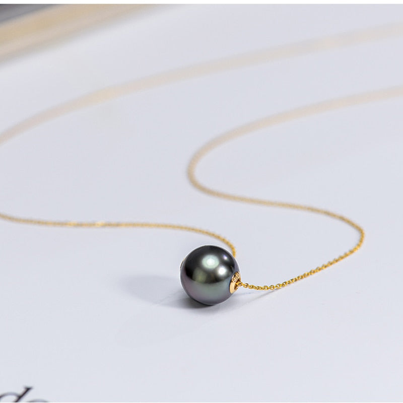 Gold Pearl Pendant