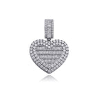 Heart-Shaped Photo Pendant
