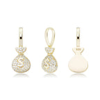 Iced Money Bag Pendant