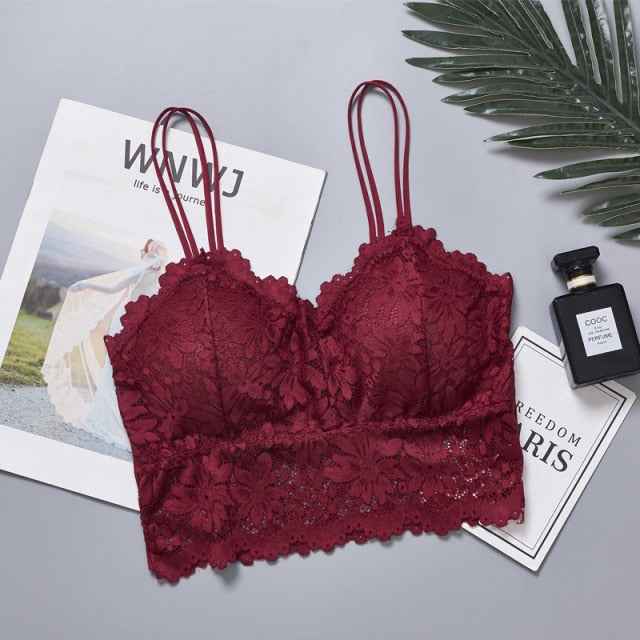 Laced Push Up Bra