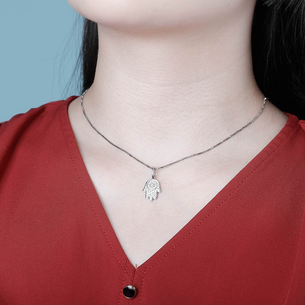 Iced New Hand Pendant